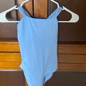 Women’s sz S lite blue dance leotard